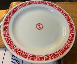 (24) 9.5" CHINA PLATES