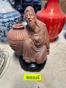 CONFUCIUS INCENSE STATUE