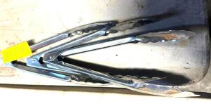 (3) STAINLESS TONGS