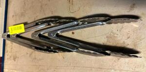 (3) STAINLESS TONGS