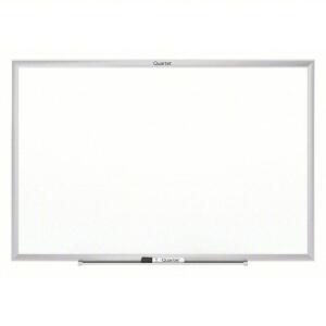 DESCRIPTION: (1) DRY ERASE BOARD, WALL MOUNTED BRAND/MODEL: QUARTET #48LW69 INFORMATION: WHITE BOARD WITH SILVER FRAME SIZE: 48" X 72" RETAIL$: $384.0