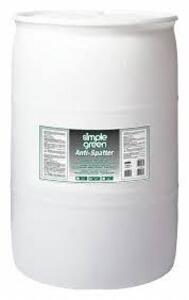 DESCRIPTION: (1) ANTISPATTER BRAND/MODEL: SIMPLE GREEN #56LF04 INFORMATION: WHITE DRUM SIZE: 55 GALLON RETAIL$: $1016.69 EA QTY: 1