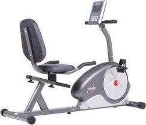 DESCRIPTION: (1) MAGNETIC RECUMBENT EXCERSIZE BIKE BRAND/MODEL: BODY CHAMP INFORMATION: BLACK RETAIL$: $299.99 EA QTY: 1