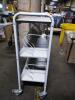 DESCRIPTION: (1) MOBILE MEDICAL CHART RACK BRAND/MODEL: WINCO #716 INFORMATION: WHITE SIZE: 3" BINDER STORAGE CART RETAIL$: $619.99 EA QTY: 1 - 3