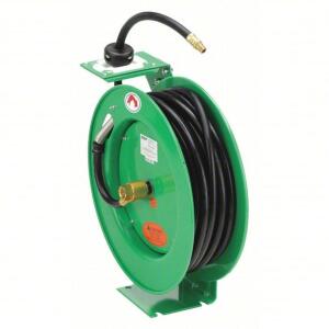 DESCRIPTION: (1) SPRING RETURN HOSE REEL BRAND/MODEL: PRO SOURCE #2810035010PRO INFORMATION: SILVER SIZE: 3/8" X 50' RETAIL$: $241.08 EA QTY: 1