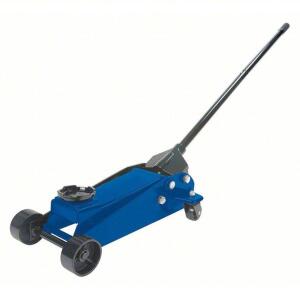 DESCRIPTION: (1) TROLLEY FLOOR JACK BRAND/MODEL: WESTWARD #32EY95 INFORMATION: BLUE SIZE: 2.5 TON CAPACITY RETAIL$: $208.96 EA QTY: 1