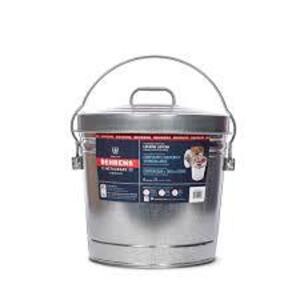 DESCRIPTION: (1) UTILITY TRASH CAN WITH LOCKING LID BRAND/MODEL: BEHRENS SIZE: 6 GALLON RETAIL$: $23.49 EA QTY: 2