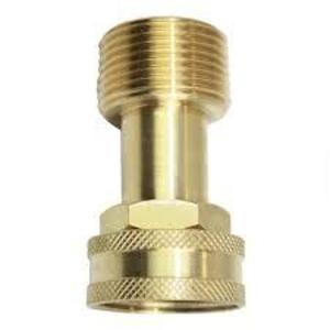 DESCRIPTION: (3) MALE NPT HOSE FITTING WITH SWIVEL BRAND/MODEL: INTERSTATE #FGF112-D SIZE: 3/4" GHT FEMALE X 3/4" MALE NPT RETAIL$: $12.95 EA QTY: 3