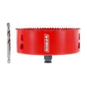 DESCRIPTION: (2) RECESSED LIGHTING BI-METAL HOLE SAW BLADES BRAND/MODEL: DIABLO INFORMATION: RED SIZE: 5-3/8" 16 TEETH RETAIL$: $16.79 EA QTY: 2