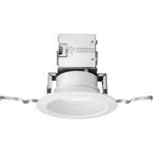 DESCRIPTION: (2) RECESSED LIGHT FIXTURES WITH TRIM KITS INCLUDED BRAND/MODEL: LITHONIA LIGHTING #LDN8RV SIZE: 120-277V, 50/60 HZ, 23 W RETAIL$: $264.5