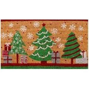 DESCRIPTION: (3) WELCOME RUGS, CHRISTMAS THEMED BRAND/MODEL: JUVALE INFORMATION: COIR SIZE: 2' X 3' RETAIL$: $24.99 EA QTY: 3