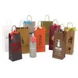 DESCRIPTION: (1) BAG OF APPROX (25) WINE GIFT BAGSBRAND/MODEL: JUVALEINFORMATION: MULTI DESIGNSRETAIL$: $16.49 EAQTY: 1