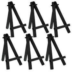 DESCRIPTION: (3) CASES OF (15) MINI EASEL PICTURE FRAME HOLDERS BRAND/MODEL: US ART SUPPLY INFORMATION: BLACK RETAIL$: $19.99 EA QTY: 3