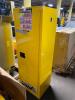 DESCRIPTION: (1) JUSTRITE FLAMMABLE CABINET BRAND/MODEL: 892200 INFORMATION: CAPACITY: 22 GAL/YELLOW RETAIL$: $1,113.72 SIZE: 65"H X 18"D X 23-1/4"W Q - 2