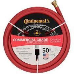 DESCRIPTION: (1) HEAVY DUTY HOT WATER HOSE BRAND/MODEL: CONTINENTAL SIZE: 50 FT RETAIL$: $91.09 EA QTY: 1