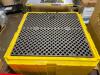 DESCRIPTION: (1) ULTRA-TECH SPILL PALLET BRAND/MODEL: 1157 INFORMATION: YELLOW & BLACK/NO DRAIN/CAPACITY: 8500 LBS/SPILL CAPACITY: 365 GAL RETAIL$: $1 - 2