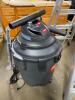 DESCRIPTION: (1) DAYTON SHOP VACUUM BRAND/MODEL: 2RPD8 INFORMATION: 150 CFM/TANK DRY CAPACITY: 32 GAL/BLACK RETAIL$: $219.22 SIZE: 38"H X 30"L X 26"W - 2