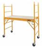 DESCRIPTION: (1) METALTECH SCAFFOLD TOWER BRAND/MODEL: I-CISC INFORMATION: LOAD CAPACITY: 1,000 LBS/YELLOW/ADJUSTABLE RETAIL$: $503.91 SIZE: 6'3"H X 2