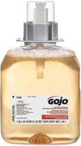 DESCRIPTION: (4) LUXURY FOAM ANTIBACTERIAL HANDWASH BRAND/MODEL: GOJO SIZE: 1250 ML RETAIL$: $43.25 EA QTY: 4