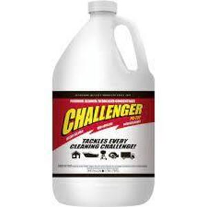 DESCRIPTION: (1) PREMIUM CLEANER DEGREASER CONCENTRATE BRAND/MODEL: CHALLENGER PC-7.7 SIZE: 1 GALLON RETAIL$: $53.56 EA QTY: 1