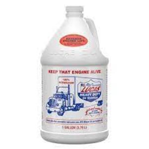 DESCRIPTION: (1) HEAVY DUTY OIL STABILIZER BRAND/MODEL: LUCAS SIZE: 1 GALLON RETAIL$: $41.99 EA QTY: 1