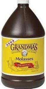 DESCRIPTION: (1) MOLASSES BRAND/MODEL: GRANDMA'S SIZE: 1 GALLON RETAIL$: $27.49 EA QTY: 1