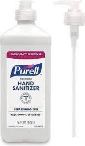 DESCRIPTION: (1) CASE OF (12) ADVANCED HAND SANITIZER BRAND/MODEL: PURELL REFRESHING GEL SIZE: 16 OZ RETAIL$: $20.98 A BOTTLE QTY: 1