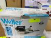 DESCRIPTION: (1) WELLER SOLDERING STATION BRAND/MODEL: WE1010NA INFORMATION: 70W/120VAC/TEMP RANGE: 200 TO 850F RETAIL$: $185.36 QTY: 1 - 2