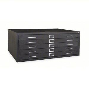 DESCRIPTION: (1) FLAT FILE CABINET BRAND/MODEL: 2CLC2 INFORMATION: BLACK, POWDER COATED SIZE: 41 5/16" X 53 3/4" X 17 7/64" RETAIL$: $774.24 QTY: 1