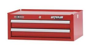 DESCRIPTION: (1) WATERLOO INTERMEDIATE CHESTS BRAND/MODEL: WIN-262RD INFORMATION: 2-DRAWERS/CAPACITY: 1.88 CU-IN/2-DRAWERS RETAIL$: $189.47 QTY: 1