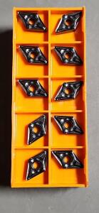 DESCRIPTION: (40) DNMG332 CARBIDE TURNING INSERTS BRAND/MODEL: HERTEL DNMG332EN-HMF RETAIL$: 12.57 PER INSERT QTY: 40