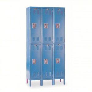 DESCRIPTION: (1) WARDROBE LOCKER BRAND/MODEL: HALLOWELL/4HB50 INFORMATION: PADLOCK HASP, SMALL DENT/BEND, SEE INSPECTION TO VERIFY CONTENTS SIZE: 36"