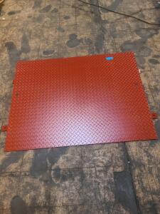 DESCRIPTION: (1) DOCK PLATE INFORMATION: LOCATED AT SHAPIRO METAL SUPPLY SIZE: 36" X 48" QTY: 1