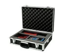 DESCRIPTION: (1) BRIEFCASE STYLE HARD PROTECTIVE CASE WITH FOAM BRAND/MODEL: AGILENT INFORMATION: BLACK WITH SILVER RETAIL$: $583.00 EA QTY: 1