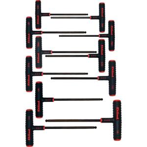 DESCRIPTION: (1) EKLIND POWER-T BALL ALLEN WRENCH SET BRAND/MODEL: 60811 INFORMATION: HEAD STYLE: HEX/11-PIECES RETAIL$: $46.56 SIZE: 5/64" TO 3/8" X