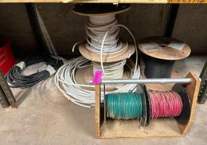 DESCRIPTION: ASSORTED WIRE AS SHOWN QTY: 1