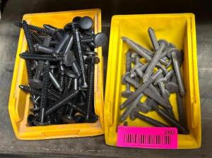 DESCRIPTION: ASSORTED PLASTIC SCREWS QTY: 1