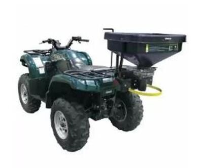 DESCRIPTION: (1) FIMCO ATV DRY BROADCAST SPREADER BRAND/MODEL: ATV-DMS-12V INFORMATION: CAPACITY: 145 LBS/SPREAD/BLACK RETAIL$: $544.72 SIZE: WIDTH: 5