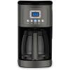 CUISINART 14-CUP PERFECTEMP PROGRAMMABLE COFFEE MAKER IN BLACK STAINLESS RETAILS FOR $120.00