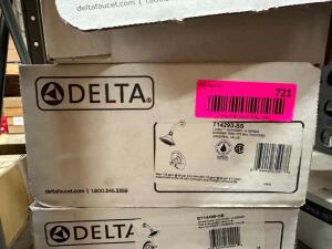 DESCRIPTION: LINDEN SHOWER HEAD TRIM WITH VALVE BRAND/MODEL: DELTA T14293-SS QTY: 1