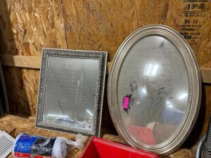 NAME: MIRROR SET DESCRIPTION: MIRROR SET THIS LOT IS: ONE MONEY QTY: 1