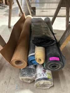 NAME: LARGE GROUP OF ASSORTED UNDERLAY DESCRIPTION: LARGE GROUP OF ASSORTED UNDERLAY THIS LOT IS: ONE MONEY QTY: 1