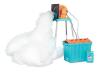 DESCRIPTION: (1) LITTLE TIKES FOAMO FOAM MACHINE BRAND/MODEL: 658679C INFORMATION: TEAL & ORANGE RETAIL$: $279.97 SIZE: 23.62"W X 18.12"L X 15.75"D QT