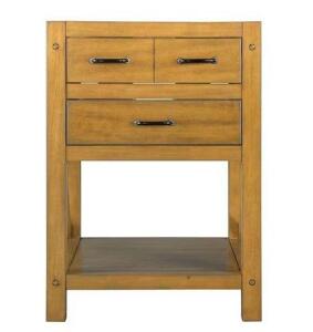 NAME: AVONDALE 24 IN. VANITY CABINET ONLY IN WEATHERED PINE DESCRIPTION: AVONDALE 24 IN. VANITY CABINET ONLY IN WEATHERED PINE THIS LOT IS: ONE MONEY