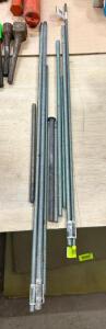 DESCRIPTION: ASSORTED THREADED ROD QTY: 1