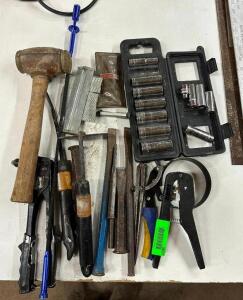 DESCRIPTION: ASSORTED TOOLS AS SHOWN QTY: 1