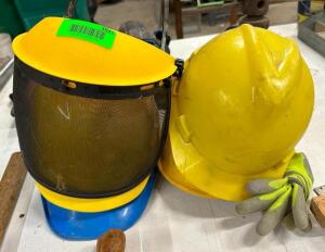 DESCRIPTION: ASSORTED SAFETY HELMETS AS SHOWN QTY: 1