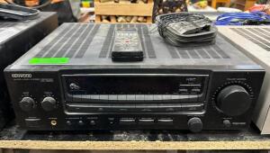 DESCRIPTION: AV STEREO RECEIVER BRAND/MODEL: KENWOOD KR-V8060 INFORMATION: WITH REMOTE AND ANTENNA QTY: 1