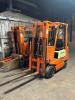 TOYOTA FORK LIFT WITH FORK AND CLAMP ATTACHMENTS - 3