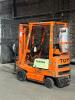 TOYOTA FORK LIFT WITH FORK AND CLAMP ATTACHMENTS - 8